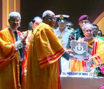 The Chairman BOG Felicitating the Chief Guest