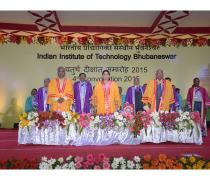 Director with Senators on Dais during Vande-Matram