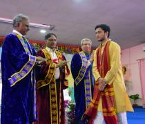 Students received medals and certificates